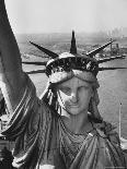 Douglas 4 Flying over Manhattan-Margaret Bourke-White-Photographic Print