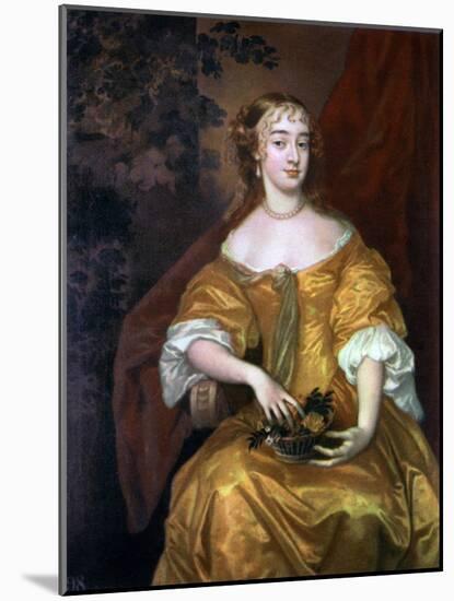 Margaret Brooke, Lady Denham, C1660S-Peter Lely-Mounted Giclee Print