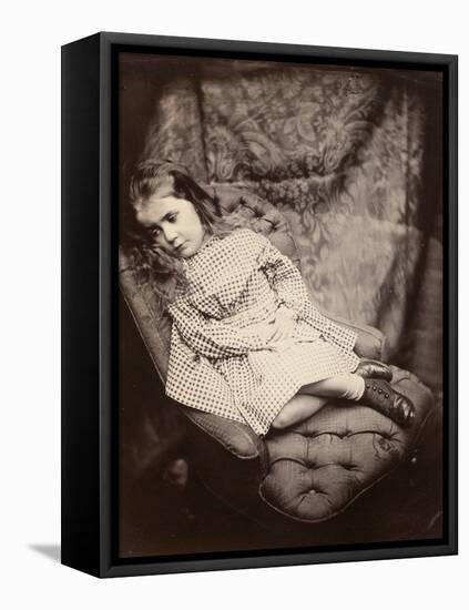 Margaret Frances Langton Clarke, 1864, Printed C.1866-Lewis Carroll-Framed Stretched Canvas