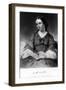 Margaret Fuller (1810-50) Pub. by Johnson, Wilson & Co., 1872-Alonzo Chappel-Framed Giclee Print