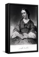 Margaret Fuller (1810-50) Pub. by Johnson, Wilson & Co., 1872-Alonzo Chappel-Framed Stretched Canvas