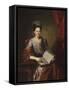 Margaret Hodge, Mrs. John B. Bayard, 1780 (Oil on Canvas)-Charles Willson Peale-Framed Stretched Canvas