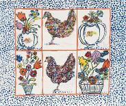 Chickens-Margaret Israel-Framed Limited Edition