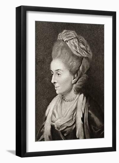 Margaret, Lady Clive-null-Framed Art Print