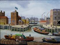Entrance to Regent's Canal Dock-Margaret Loxton-Giclee Print