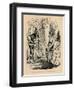 'Margaret of Anjou meeting the benevolent Robber',-John Leech-Framed Giclee Print