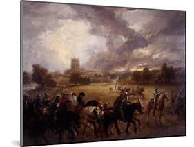 Margaret of Anjou Taken Prisoner after the Battle of Tewkesbury, 1875-John Gilbert-Mounted Giclee Print