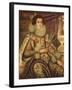 Margaret of Austria (1522-86) Duchess of Parma-null-Framed Giclee Print