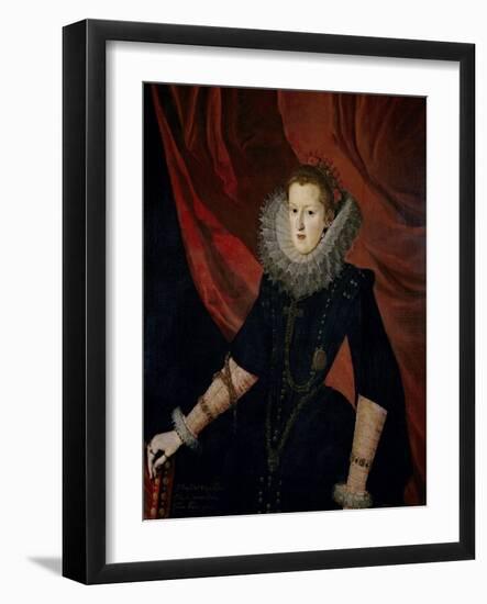Margaret of Austria, Queen of Spain, 1607-Juan Pantoja De La Cruz-Framed Giclee Print