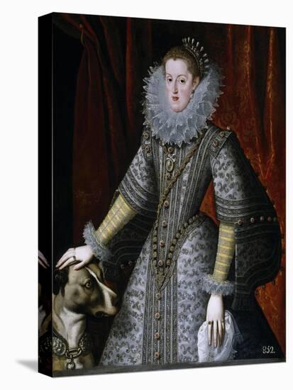 Margaret of Austria, Queen of Spain, 1609-Bartolome Gonzalez-Stretched Canvas