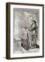 Margaret of Denmark with St. Canute-null-Framed Giclee Print