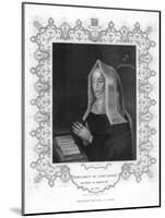 Margaret of Lancaster, Mother of Henry VII-WT Mote-Mounted Giclee Print