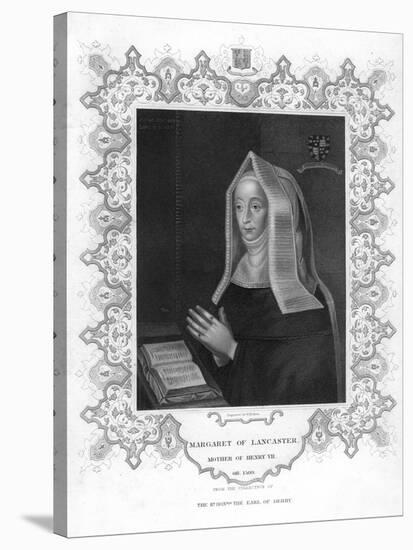 Margaret of Lancaster, Mother of Henry VII-WT Mote-Stretched Canvas