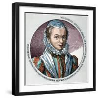 Margaret of Parma (1522-1586). Governor of the Netherlands from 1559-1567 and from 1578-1582-null-Framed Giclee Print