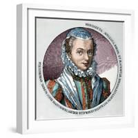 Margaret of Parma (1522-1586). Governor of the Netherlands from 1559-1567 and from 1578-1582-null-Framed Giclee Print