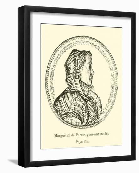 Margaret of Parma, Governess of the Spanish Netherlands-null-Framed Giclee Print