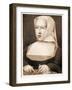 Margaret of Savoy/Austria, Regent of the Netherlands, Pub. 1902 (Collotype)-Bernard van Orley-Framed Giclee Print