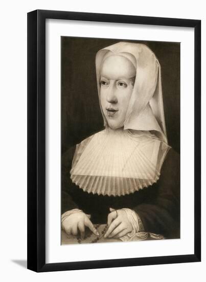 Margaret of Savoy, Regent of the Netherlands-Bernaert Van Orley-Framed Giclee Print