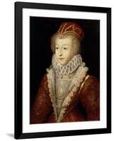 Margaret of Valois and France, also Queen Margot, 1553-1615, Sister of Henry III-French School-Framed Giclee Print