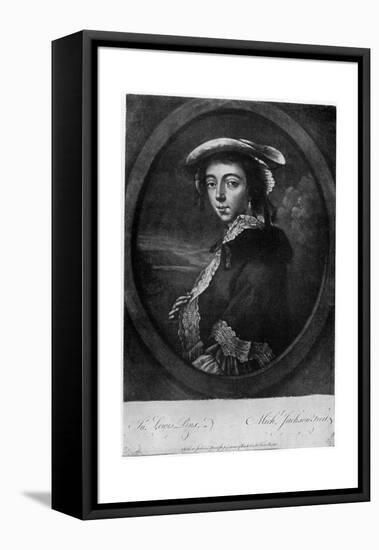Margaret 'Peg' Woffington (1720-176), Irish Actress, 18th Century-Jackson-Framed Stretched Canvas
