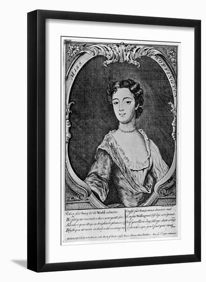 Margaret 'Peg' Woffington (1720-176), Irish Actress, 18th Century-John Brooks-Framed Giclee Print