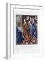 Margaret, Queen of Henry VI, and Her Court, Mid-15th Century-Henry Shaw-Framed Giclee Print