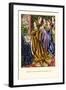 Margaret, Queen of Henry VI and Her Court-H. Shaw-Framed Art Print