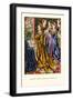 Margaret, Queen of Henry VI and Her Court-H. Shaw-Framed Art Print