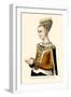 Margaret, Queen of James III of Scotland-H. Shaw-Framed Art Print