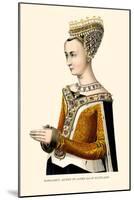 Margaret, Queen of James III of Scotland-H. Shaw-Mounted Art Print