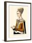 Margaret, Queen of James III of Scotland-H. Shaw-Framed Art Print