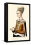 Margaret, Queen of James III of Scotland-H. Shaw-Framed Stretched Canvas