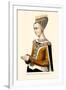 Margaret, Queen of James III of Scotland-H. Shaw-Framed Art Print