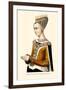 Margaret, Queen of James III of Scotland-H. Shaw-Framed Art Print