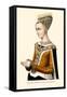 Margaret, Queen of James III of Scotland-H. Shaw-Framed Stretched Canvas