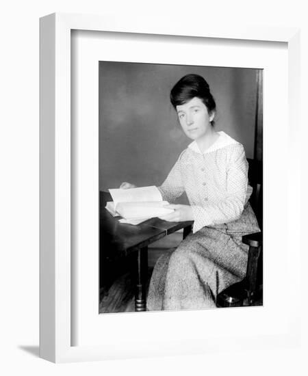 Margaret Sanger, American Social Reformer-Science Source-Framed Giclee Print
