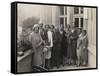 Margaret Sanger, Birth Control Conference, 1930-Science Source-Framed Stretched Canvas