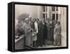 Margaret Sanger, Birth Control Conference, 1930-Science Source-Framed Stretched Canvas