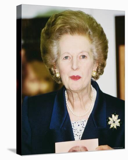 Margaret Thatcher-null-Stretched Canvas