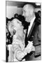 Margaret Truman Daniel Dances with President Johnson at the Inaugural Ball at the Mayflower Hotel-null-Mounted Photo