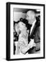 Margaret Truman Daniel Dances with President Johnson at the Inaugural Ball at the Mayflower Hotel-null-Framed Photo