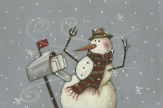 The Snowman's Gift-Margaret Wilson-Giclee Print