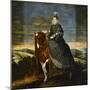 Margarete of Austria (1584-1611), Wife of Philip III, on Horseback, 1636-Diego Velazquez-Mounted Giclee Print