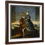 Margarete of Austria (1584-1611), Wife of Philip III, on Horseback, 1636-Diego Velazquez-Framed Giclee Print