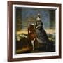 Margarete of Austria (1584-1611), Wife of Philip III, on Horseback, 1636-Diego Velazquez-Framed Giclee Print