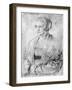 Margarete Von Brandenburg-Ansbach, 1525-Albrecht Durer-Framed Giclee Print