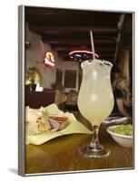 Margarita and Nachos at Maria's Bar and Restaurant, Santa Fe, New Mexico-Michael DeFreitas-Framed Photographic Print