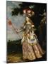 Margarita Teresa, Infanta of Spain (1651-167), in a Theatrical Costume, 1667-Jan Thomas-Mounted Giclee Print