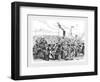 Margate, Arrival of the Husband's Boat, 1856-Swain-Framed Giclee Print