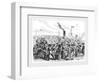 Margate, Arrival of the Husband's Boat, 1856-Swain-Framed Giclee Print